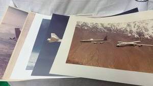 lot 106 image: Collection of US Air Force Aircraft Prints and Photographs - Lot of 5 (16 x 20)