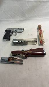 lot 124 image: Lot of 3 Butane Lighters (1 Broken)