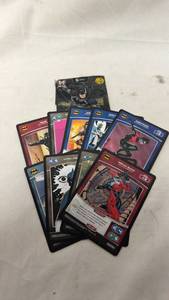lot 150 image: Metax Batman Trading Card Game Cards - Lot of 9