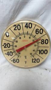 lot 159 image: Sunbeam Dial Thermometer -60 to 120°F Made in U.S.A.