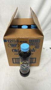 lot 168 image: Old English Scratch Cover For Dark Wood 8 fl oz Plastic Bottles 12-Pack