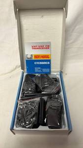 lot 175 image: VHFUHF FM Transceiver CTCSSDCS with Users Manual and Accessories