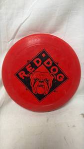 lot 189 image: Red Dog Frisbee Disc