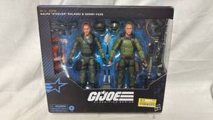 lot 201 image: Hasbro G.I. Joe Classified Series Ralph Steeler Pulaski & Short-Fuze Action Figure Set