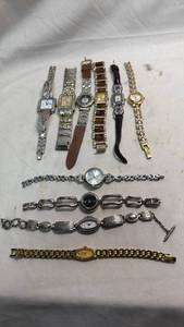 lot 241 image: Lot of 10 Watches Wristwatch Collection