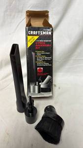 lot 279 image: Craftsman 1-14 Inch Diameter 3 Piece Accessory Kit 917860
