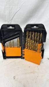 lot 298 image: Twist Drill Bit Set
