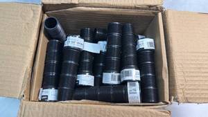 lot 302 image: 4 inch Cut-Off Riser Extension 34 in FNPT x MNPT Threaded Fittings Lot of 25
