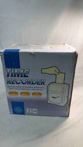 lot 325 image: Time Recorder Heavy Duty Office Factory Time Clock