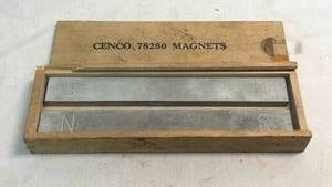 lot 329 image: Cenco 78280 Magnets N and S Pole Pair