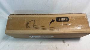 lot 338 image: Goovilla Heavy Duty Shelf Brackets 12 Inch 6 Pack Floating Hidden X003VQ8UM1