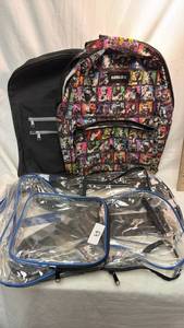 lot 345 image: Lot of 3 Backpacks