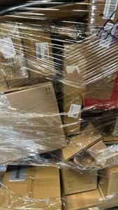 Mixed Lot Palletized Boxes Amazon Returns Assorted Items