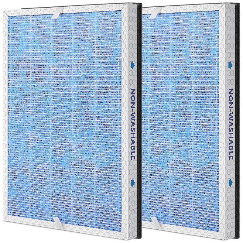 lot 1015 image: MSA3 True HEPA Replacement Filter, Compatible with Membrane Solutions MSA3MSA3S Air Purifier, Upgraded 3-in-1 H13 True HEPA Filter(2-Pack) Retail $28.98