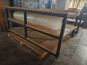 lot 18551 image: 3-Tier Wooden Table