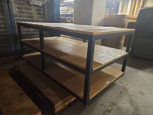 lot 18552 image: 3-Tier Wooden Table