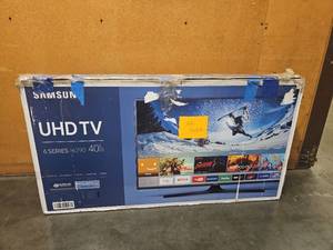 lot 18555 image: 40in - Samsung UHD TV 6 Series - Model UN40MU6290
