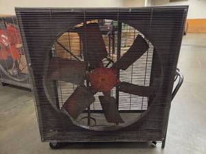 lot 18647 image: Dayton Mobile Circulator Fan - Model 3C187A