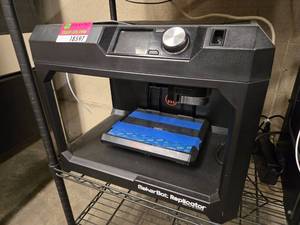 lot 18597 image: MakerBot Replicator Fifth Generation Desktop 3D Printer