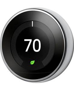 Google Nest Learning Thermostat (3rd Generation) - Gray - Retail: $229.99