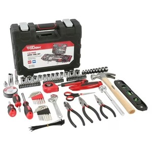 lot 1000 image: Hyper Tough 118-Piece Tool Set for Home Repairs, Model 7003