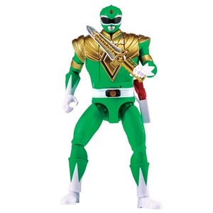 lot 1004 image: Mighty Morphin Power Rangers Re-Ignition - Auto-Morphin Green Ranger Action Figure for kids 4 by Playmates Toys