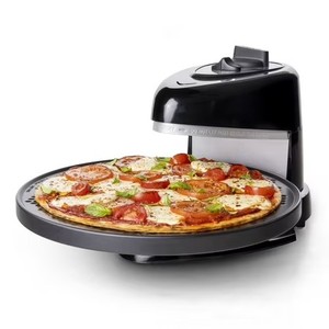 lot 1029 image: Presto Pizzazz Plus Rotating Pizza Oven, 03432 Black