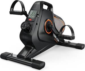 lot 1030 image: YOSUDA Under Desk Bike with 16-Level Magnetic Resistance, Mini Exercise Bike with Bluetooth App, Pedal Exerciser While Sitting for Office Workers & Seniors, for Home Exercise & Recovery