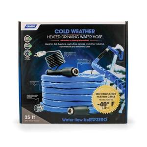 lot 1033 image: Heated Drinking Water Hose, -40FC - 58 ID x 25 L