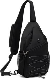 lot 22260 image: OSOCE Anti Theft Sling Bag RFID Blocking Crossbody Chest Bag for Men Women Water Resistant Travel Fits 9.7 iPad