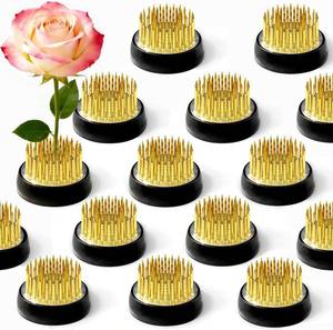 lot 22267 image: 10Pcs Kenzan 34mm1.34inch Diameter Floral Pin Frog Ikebana Flower Arranger Holder