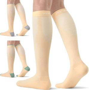lot 22292 image: FITRELL 3 Pairs Compression Socks for Women and Men 20-30mmHg-Circulation Support Socks