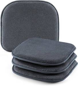 lot 23142 image: SWEMSTAR Chair Cushions - 1517 Kitchen Dining Chair Pads Foam Seat Cushion for Chairs Barstool Cushions Non Slip Seat Pad