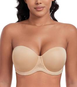 lot 23353 image: DotVol Womens Multiway Strapless Bra Full Figure Underwire Contour Beauty Back Plus Size Bra Size 34H