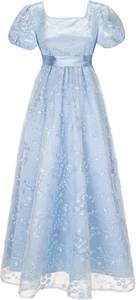 lot 23179 image: Regency Dresses for Women Regency Era Dress Luxurious Empire Waist Embroidery Ball Gown Tea Party SIZE XXL