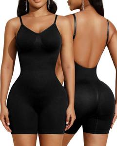 lot 23225 image: Varaso Shapewear Bodysuit for Women Seamless Backless Tummy Control Bodysuits Body Shaper Jumpsuits Foundation Garments SIZE L