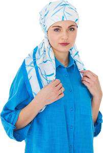 lot 23265 image: dscarf Headwear Pre Tied Head Scarves for Patterned Women Featuring  Soft Chemo Head Wear Headcover Ready Headwear - Color  Pattern Varies From Stock Photo