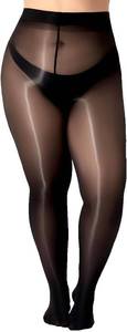 lot 26014 image: Womens Shiny Pantyhose Plus Size Sheer Tights Silk Oil High Waist Shimmer Stockings Size XXXL
