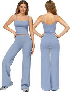 lot 26068 image: ABOCIW Womens Workout Straight Leg Yoga Pants Yoga Pilates Size Medium