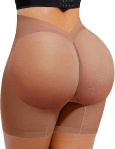 lot 26281 image: Lover-Beauty Low Back Shapewear Shorts for Women Tummy Control Butt Lifting Body Shaper Panties Underwear SIZE XL