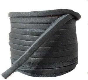 lot 26227 image: Dangerous Threads Lace Lacing Leather Topgrain Black 12 Feet 2 Pieces