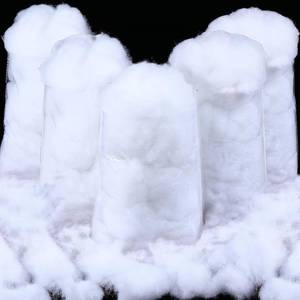 lot 26372 image: Shappy 35.27 Ounce 1000 g Christmas Fake Clouds Snow Decoration Artificial White Cloud Fiber Faux Fluffy Snow Indoor Soft Artificial Fake White Cotton Winter Craft Decor Xmas Tree Village Displays