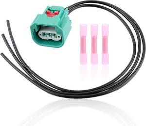 lot 26410 image: GoaMotors 68064997AA Headlight Connector Wiring Harness for Dodge Caliber Ram 1500 2500 3500 Pickup for Jeep Liberty Patriot Wrangler Headlight DRL Parking Light Wire