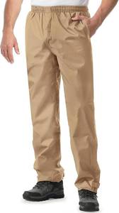 lot 13586 image: iCreek Mens Rain Pants Waterproof Over Pants Windproof Lightweight Hiking Pants Work Rain Outdoor for Golf, Fishing SIZE XXXL