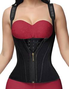 lot 26599 image: SHAPSHE Waist Trainer for Women, Tummy Control Sports Girdle, Workout Body Shaper with Adjustable Shoulder Strap SIZE L