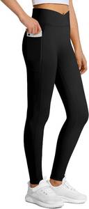 lot 26609 image: JOCMIC Girls Athletic Leggings High Waist for Kids Yoga Dance Gym Pants with Pocket 11-12 YEARS