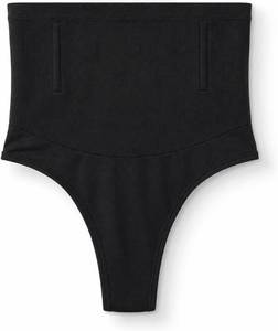 lot 26630 image: Womens High Waisted Shapewear Thong, Seamless Tummy Control Underwear Size unknown Color Beige