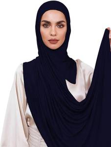 lot 26696 image: Slip-on Instant Premium Jersey Hijab Head Scarf Wrap for Muslim Women Made in Turkey