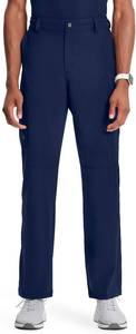 lot 26765 image: Cherokee Infinity Men Scrub Pants, 6 Pockets, Tapered Leg with Zip Fly Front and Inside Functional Drawstring Cargo - CK200A SIZE XXXL