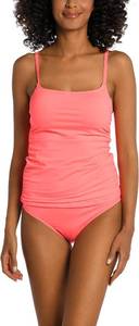 lot 26794 image: AMAVI Womens Over The Shoulder Underwire Tankini Top-Basic Hipster Bikini Bottom Set SIZE M